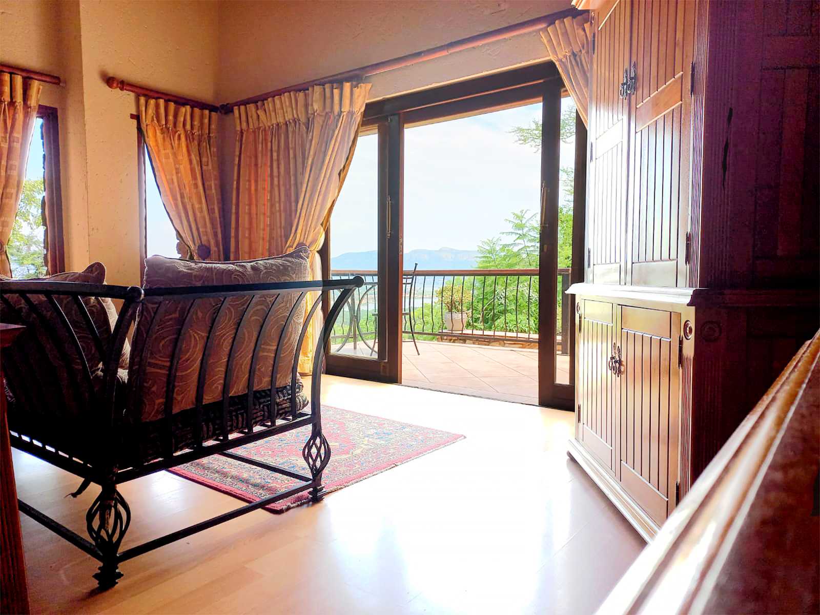Room with view at Heritage Lodge Jacuzzi Suite