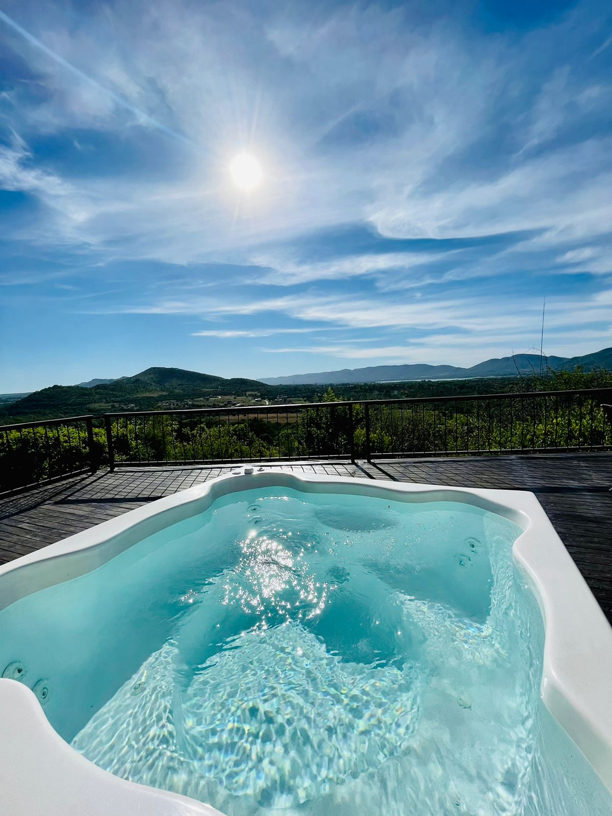 Private Jacuzzi accommodation in Hartbeespoort for couples at La Montagne