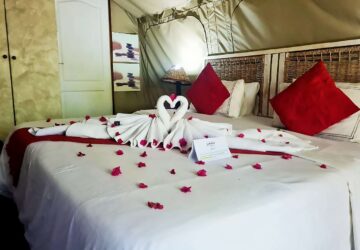 Tented Rooms bed 1