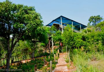 Tented Rooms entrance