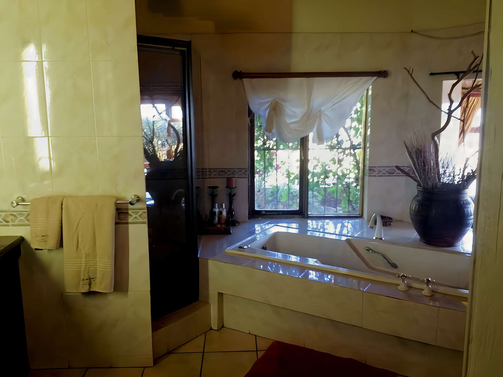 Bathroom detail at The Montagne Suite Hartbeespoort