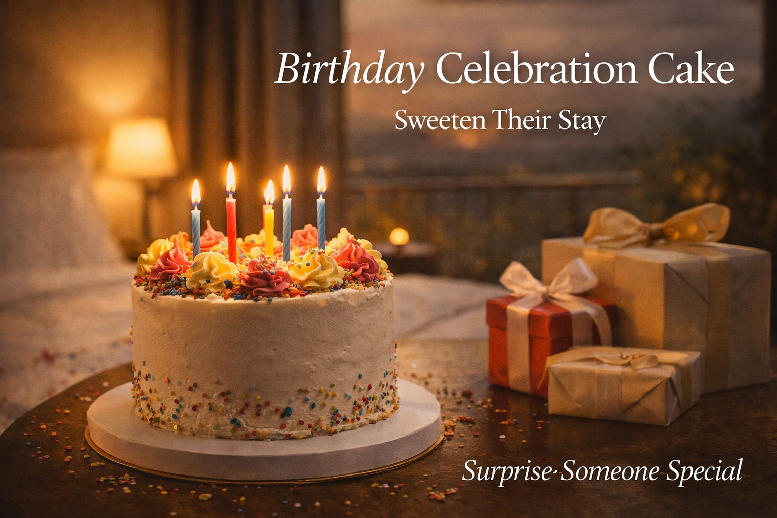 Birthday surprise romantic getaway in Hartbeespoort