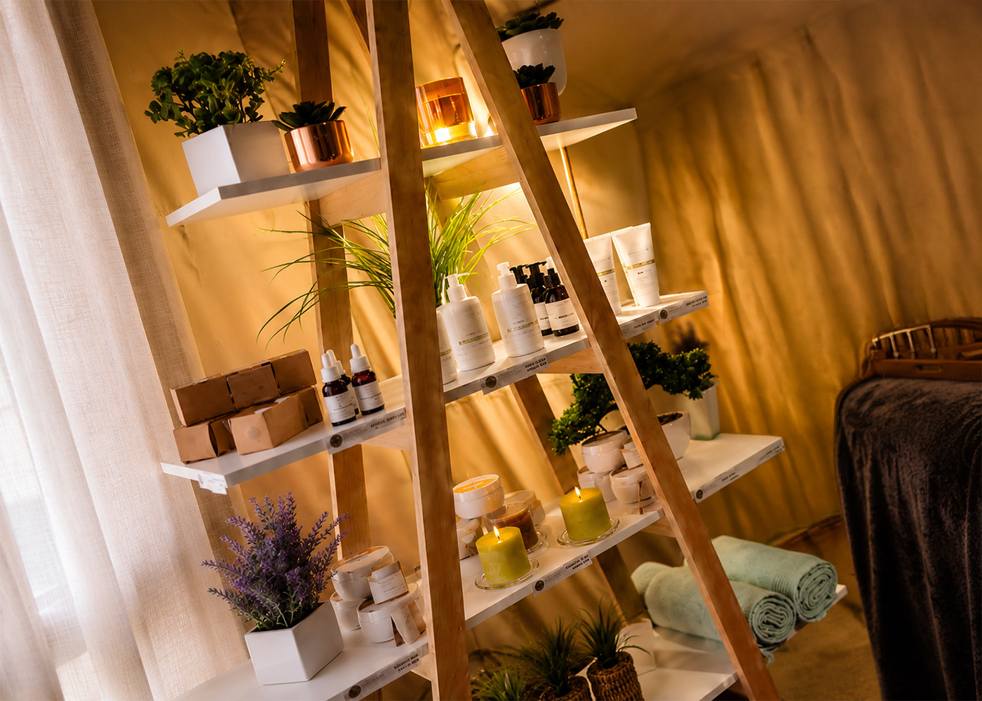 Spa products for facials hands and feet treatments in Hartbeespoort