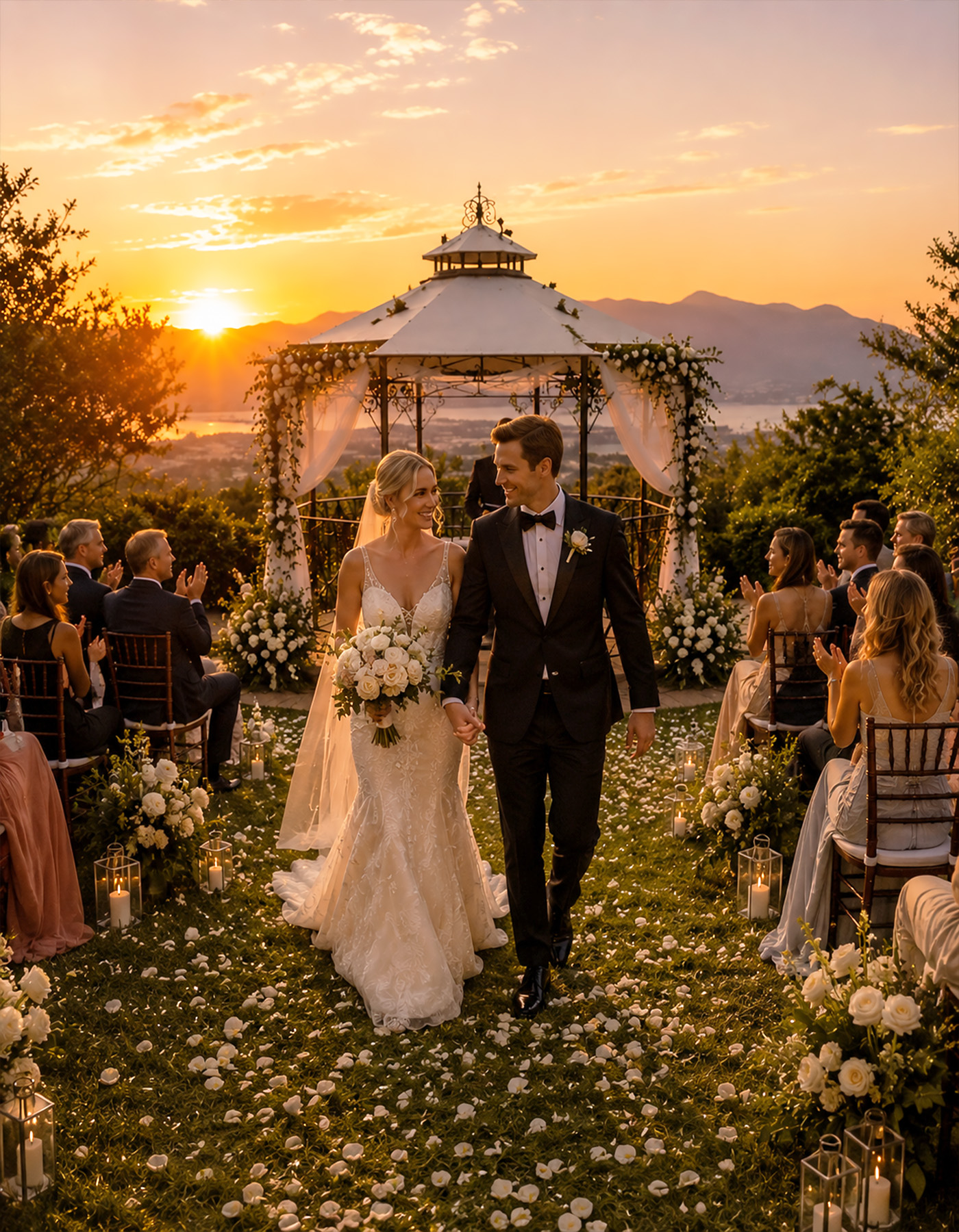 Intimate wedding venue in Hartbeespoort with a private ceremony setup